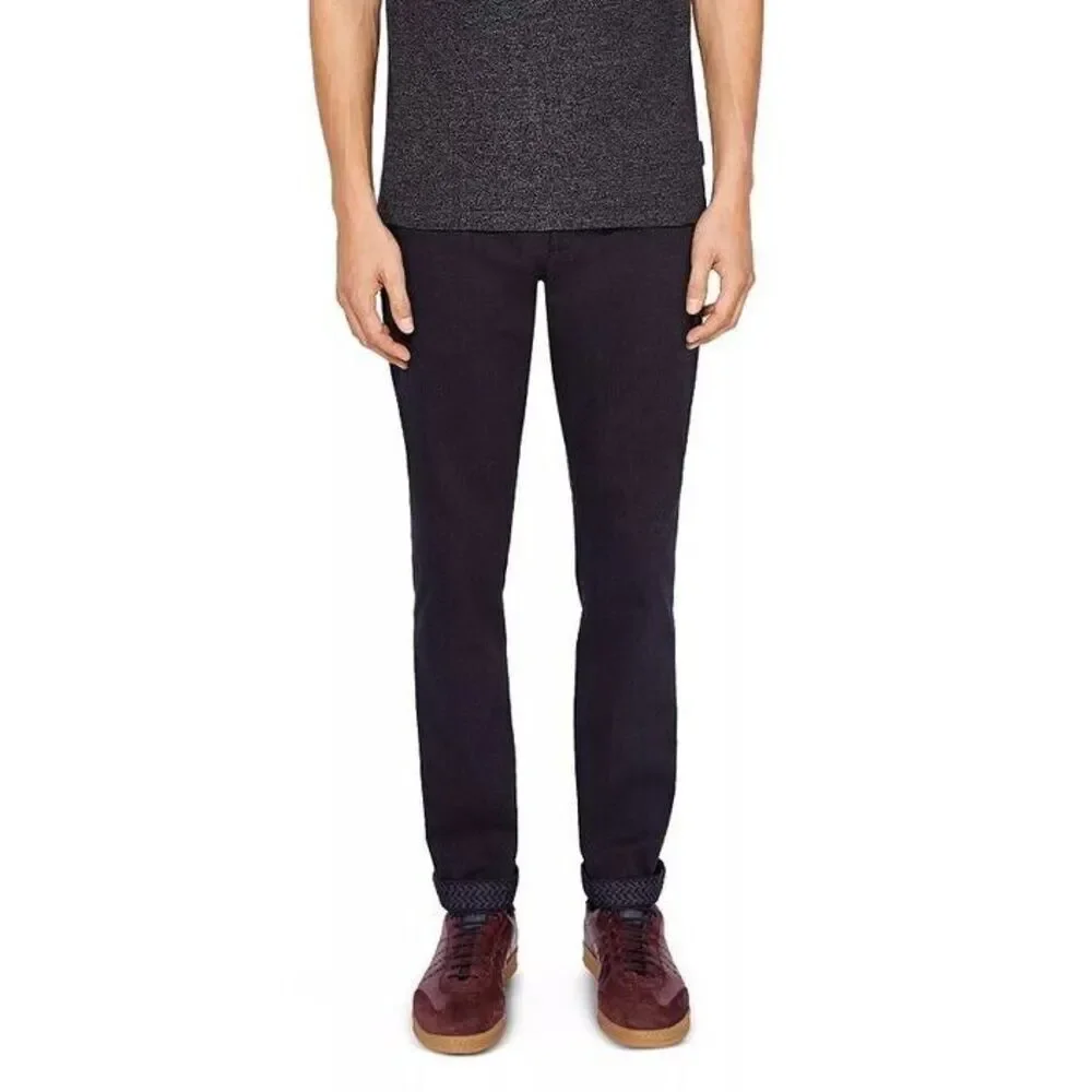 NEW Ted Baker Men's 28R Maxchi Slim Fit Textured Trousers Pants NWT $175